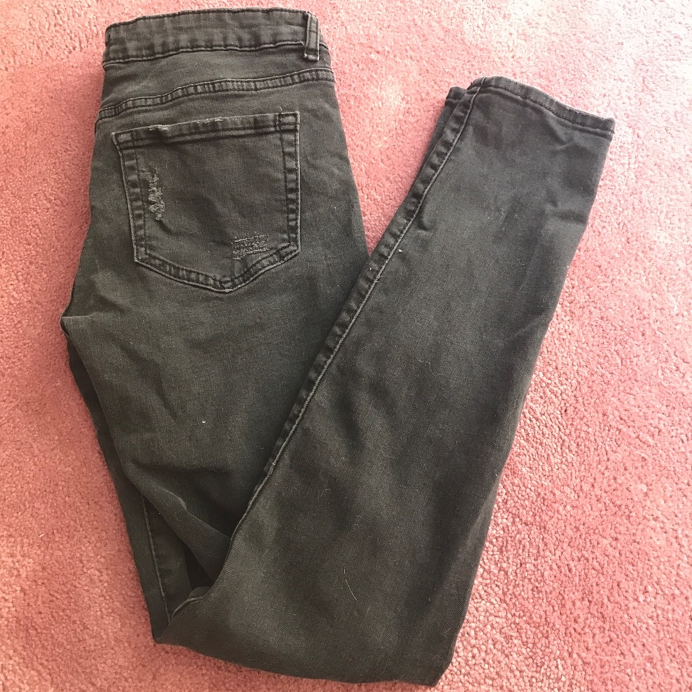 Forever 21 Black Denim Jeans
